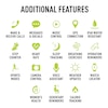 Thumbnail Image 5 of Reflex Active Amoled Series 41 Gold Tone Bracelet Smart Watch