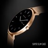 Thumbnail Image 4 of Reflex Active Series 42 Amoled Ultra Slim Rose Gold Tone Mesh & Pink Silicone Smart Watch