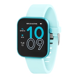 Reflex Active Series 12 Bright Blue Strap Smart Watch