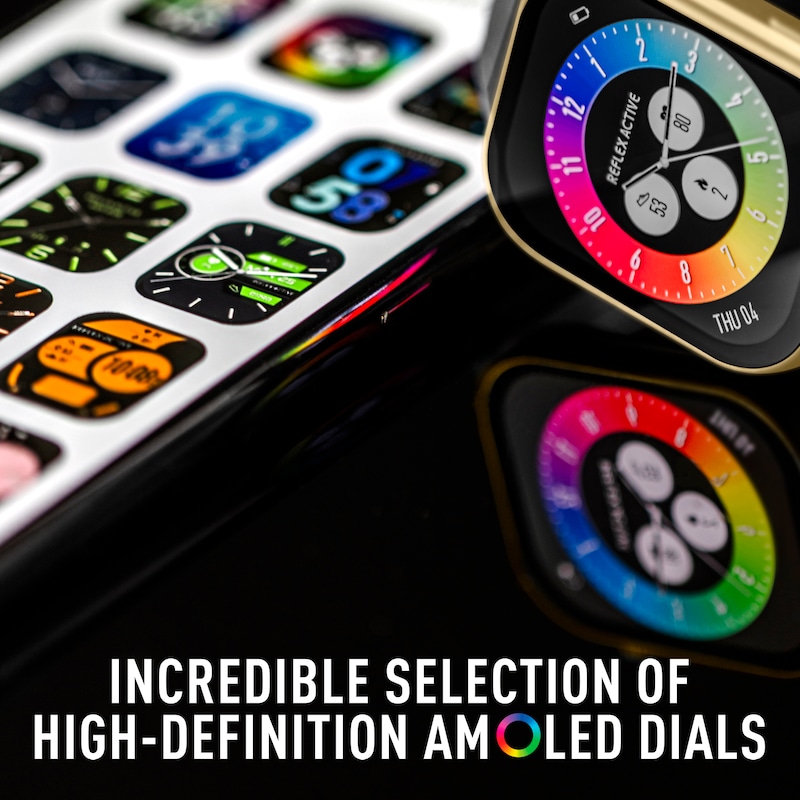 Main Image 4 of Reflex Active Amoled Series 29 Black Smart Calling Watch