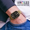 Thumbnail Image 3 of Reflex Active Amoled Series 29 Gold Tone Bracelet Smart Calling Watch