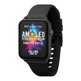 Reflex Active Amoled Series 30 Black Smart Watch