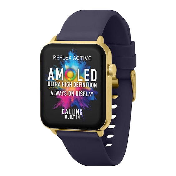 Reflex Active Amoled Series 30 Blue Smart Watch