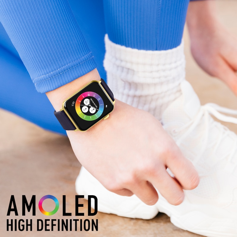 Main Image 3 of Reflex Active Amoled Series 30 Blue Smart Watch