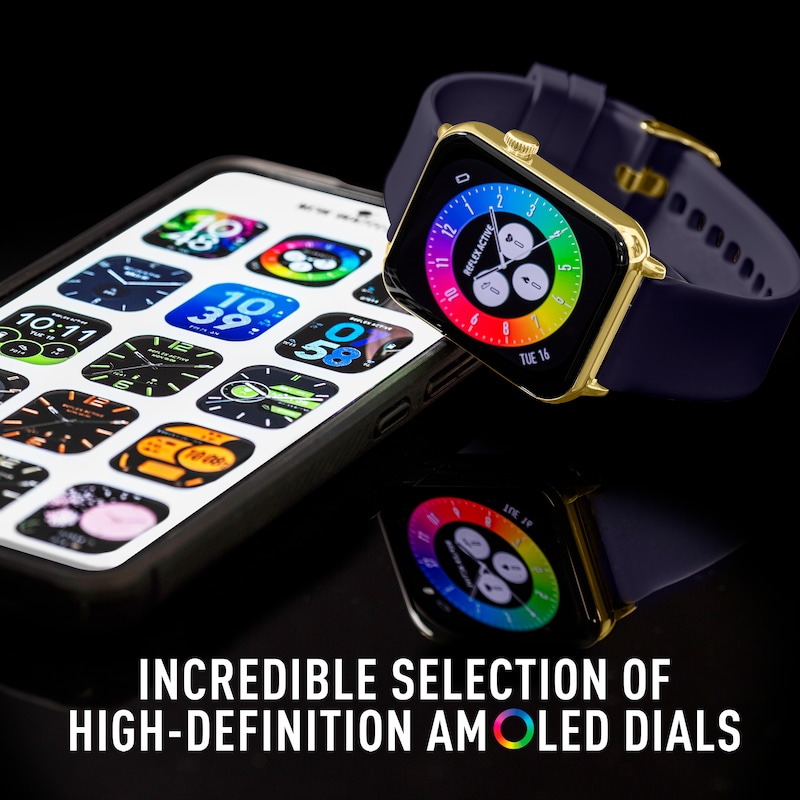 Main Image 5 of Reflex Active Amoled Series 30 Blue Smart Watch