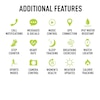 Thumbnail Image 3 of Reflex Active Series 35 Black Strap Smart Activity Tracker