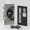 Thumbnail Image 4 of Reflex Active Series 38 Black Silicone Strap Sports Smart Calling Watch