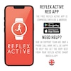 Thumbnail Image 5 of Reflex Active Series 38 Black Silicone Strap Sports Smart Calling Watch