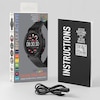Thumbnail Image 5 of Reflex Active Series 43 Black Silicone Strap Smart Watch