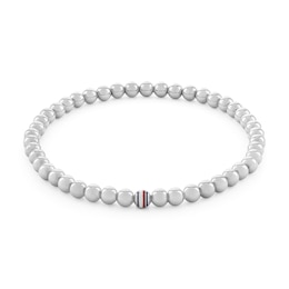 Tommy Hilfiger Ladies' Stainless Steel Beaded Bracelet