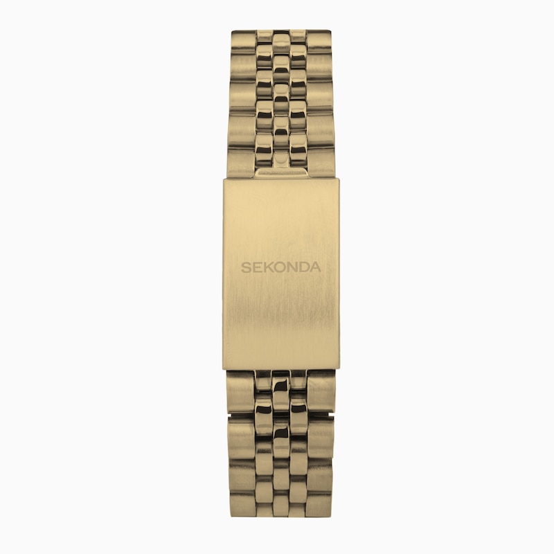 Main Image 6 of Sekonda Men's Green Dial Gold Tone Bracelet Watch
