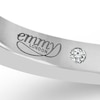 Thumbnail Image 4 of Emmy London 18ct White Gold Halo 0.40ct Total Diamond Ring