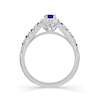 Thumbnail Image 3 of Emmy London 18ct White Gold Sapphire & Diamond Ring