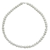 Thumbnail Image 0 of Sterling Silver Crystal Cultured Freshwater Pearl Necklace