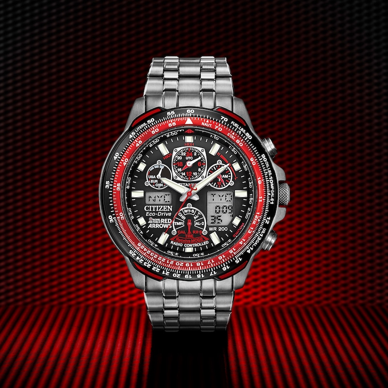 Main Image 3 of Citizen Eco-Drive Men's Red Arrows Skyhawk A.T Super Titanium™ Watch