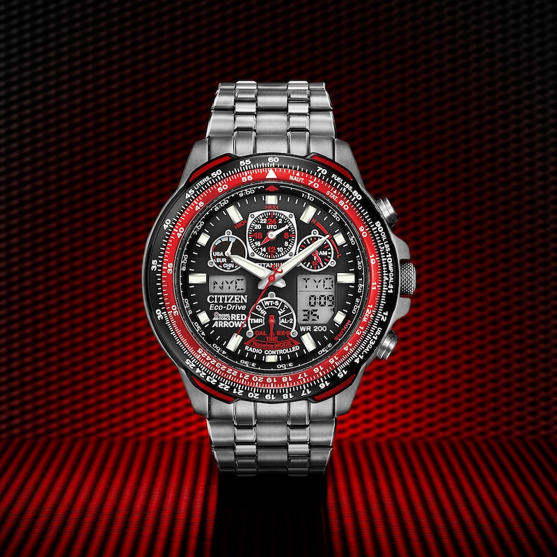 Citizen Eco-Drive Men's Red Arrows Skyhawk A.T Super Titanium™ Watch