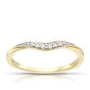 Thumbnail Image 1 of 9ct Yellow Gold Diamond Shaped Band