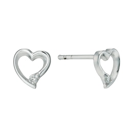 Sterling Silver Heart Earrings