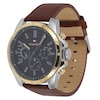 Thumbnail Image 1 of Tommy Hilfiger Men's Brown Leather Strap Watch