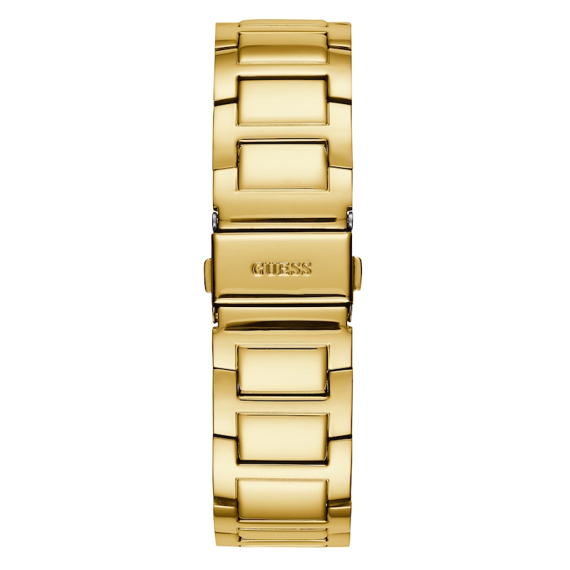 Main Image 5 of Guess Glitz Ladies' Gold Tone Crystal Dial Gold Tone Bracelet Watch
