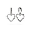 Thumbnail Image 1 of Guess Silver Tone Mon Amour Heart Stud Earrings