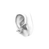 Thumbnail Image 1 of Guess Silver Tone Heart Crystal Mono Earcuff