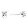 Thumbnail Image 1 of 9ct White Gold 0.50ct Lab Grown Diamond Earrings