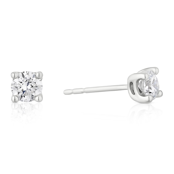 9ct White Gold 0.50ct Lab Grown Diamond Earrings