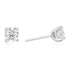 Thumbnail Image 1 of 9ct White Gold 1ct Lab Grown Diamond Earrings
