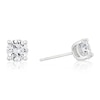 Thumbnail Image 1 of 9ct White Gold 1.50ct Lab Grown Diamond Earrings