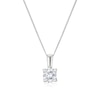 Thumbnail Image 1 of 9ct White Gold 0.50ct Lab Grown Diamond Necklace