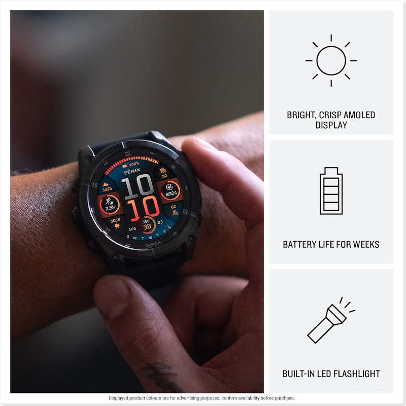 Main Image 3 of Garmin Fēnix® 8 Amoled 47mm Smart Watch