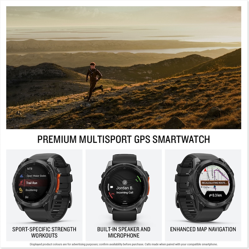 Main Image 2 of Garmin fēnix® 8 Amoled 51mm Smartwatch