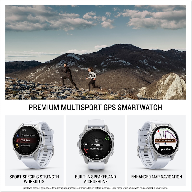 Main Image 2 of Garmin fēnix® 8 Amoled 43mm Smartwatch