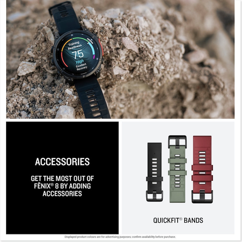 Main Image 6 of Garmin fēnix® 8 Amoled 43mm Smartwatch