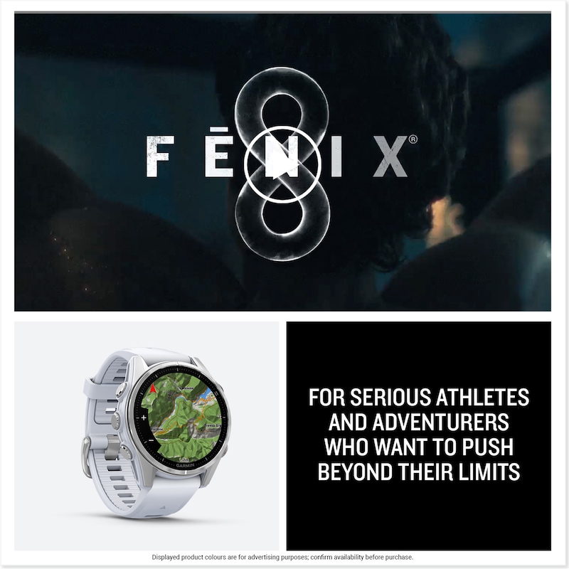 Main Image 8 of Garmin fēnix® 8 Amoled 43mm Smartwatch