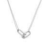 Thumbnail Image 1 of Hot Diamonds Sterling Silver Icon Link Pendant Necklace