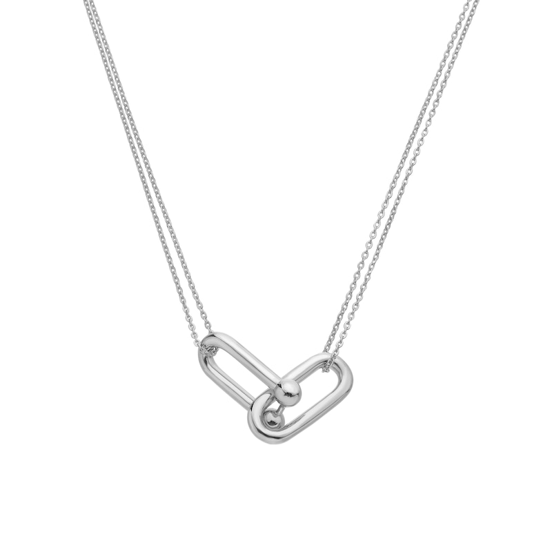 Main Image 1 of Hot Diamonds Sterling Silver Icon Link Pendant Necklace