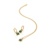 Thumbnail Image 2 of Hot Diamonds X Jac Jossa 9ct Gold Plated Revive Malachite Pendant & Stud Earrings Set
