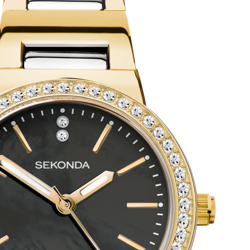 Main Image 2 of Sekonda Ladies' Grey Dial Two Tone Bracelet Watch
