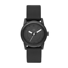 Skechers Rosecrans Ladies' All Black Silicone Strap Watch