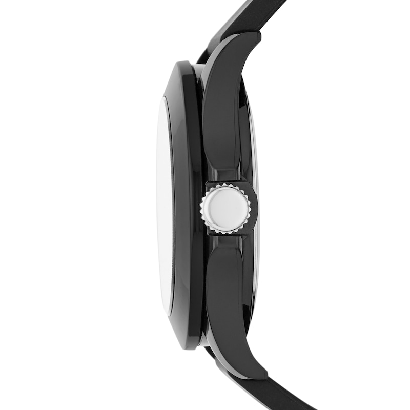 Main Image 2 of Skechers Rosecrans Ladies' Multicolour Accent Black Silicone Strap Watch