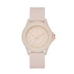 Skechers Rosecrans Ladies' All Baby Pink Silicone Strap Watch