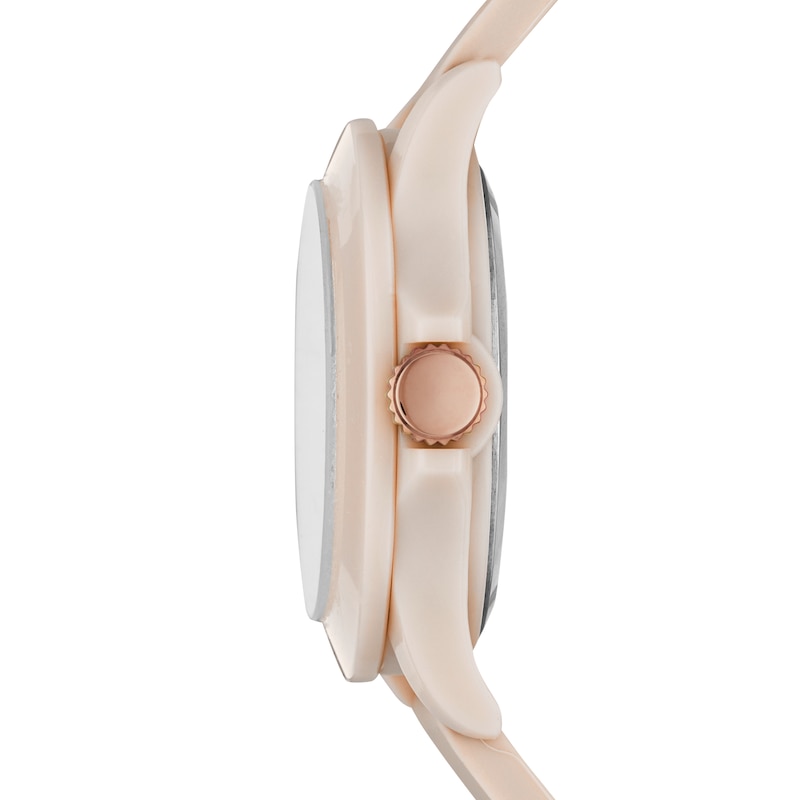 Main Image 3 of Skechers Rosecrans Ladies' All Baby Pink Silicone Strap Watch