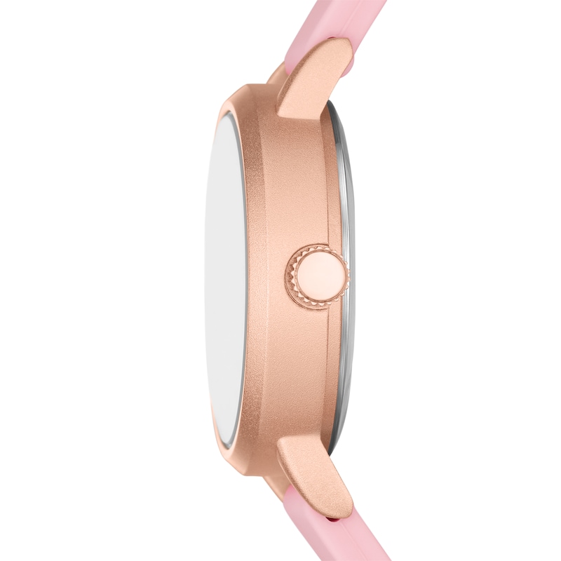 Main Image 2 of Skechers Ardmore Ladies' Rose Detail Pink Silicone Strap Watch