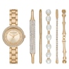 Thumbnail Image 1 of Skechers Ladies' Gold Tone Link Watch With 5 Matching Bracelets