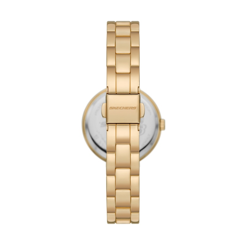 Main Image 3 of Skechers Ladies' Gold Tone Link Watch With 5 Matching Bracelets