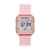Thumbnail Image 1 of Skechers Beckworth Ladies' Digital Dial Pink Textured Silicone Strap Watch