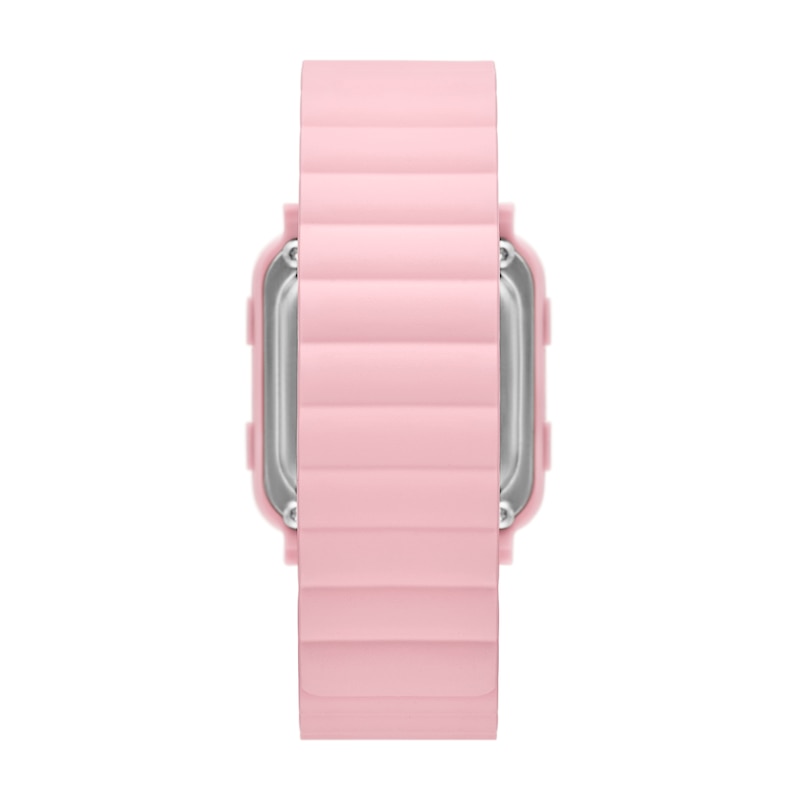 Main Image 3 of Skechers Beckworth Ladies' Digital Dial Pink Textured Silicone Strap Watch