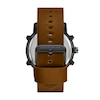 Thumbnail Image 3 of Skechers Redlands Men's Black Dual Digital Dial Brown Leather Strap Watch